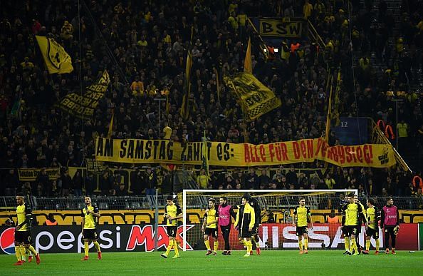 Westfalenstadion is Germany's largest football stadium